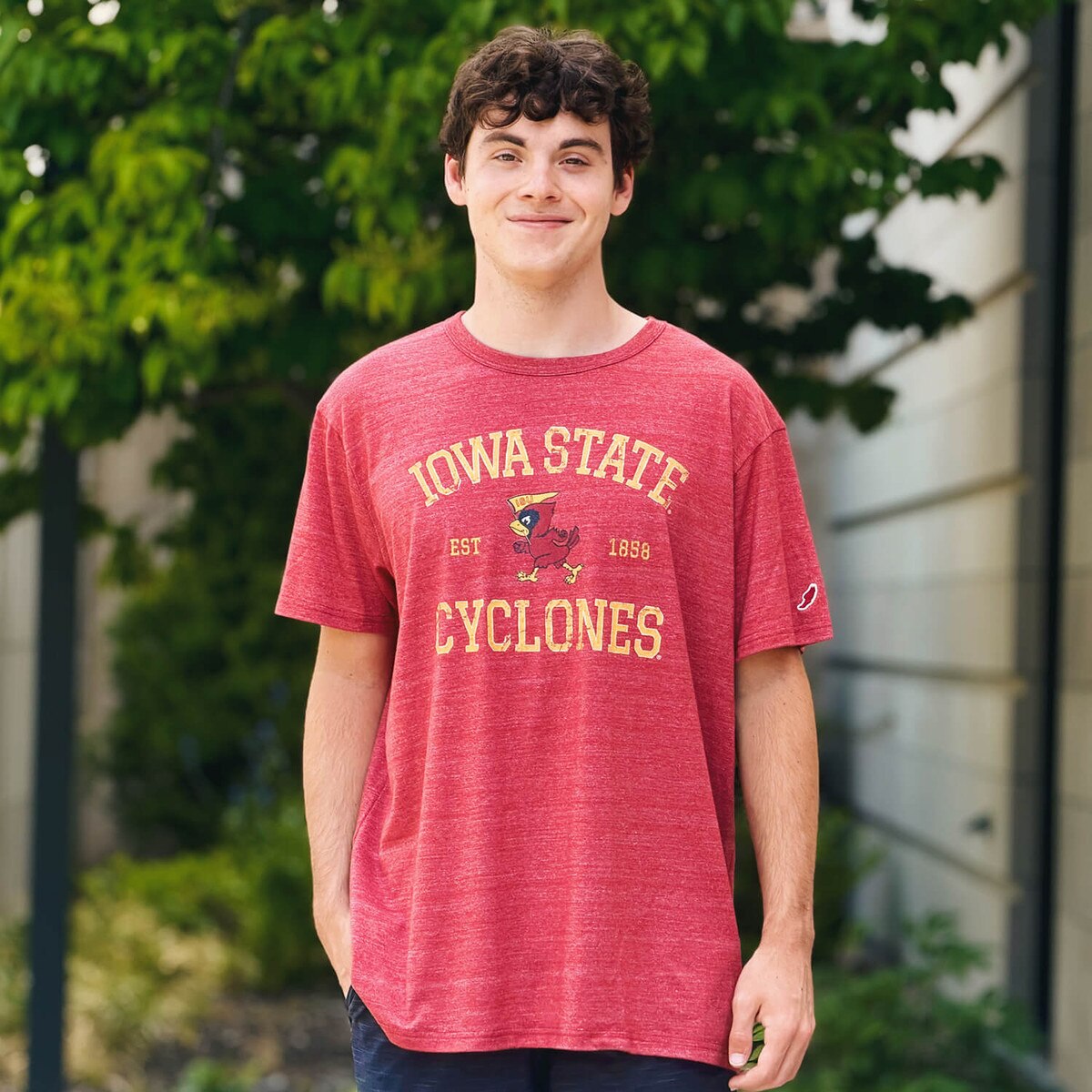 League Pennant Cy Cardinal Short Sleeve T-Shirt